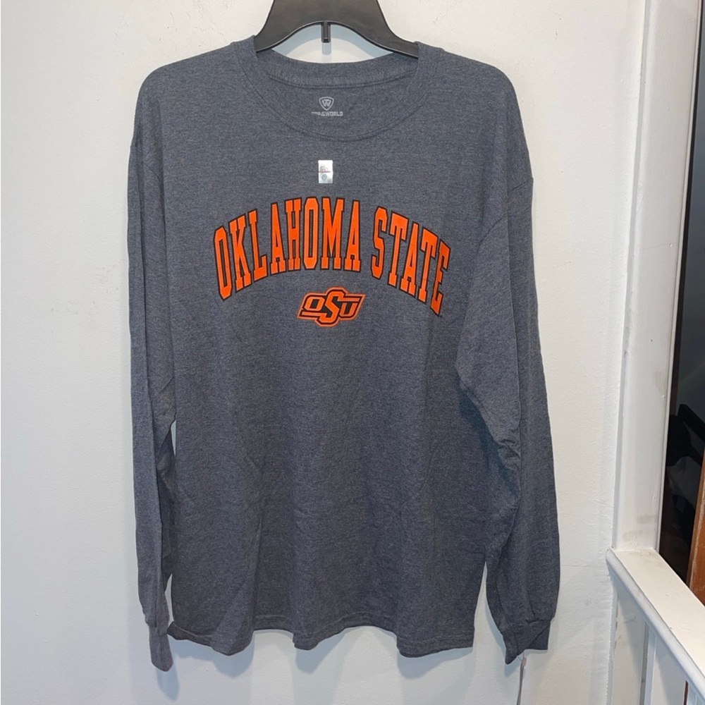Oklahoma State University Long Sleeve Shirt. Size Large (NWTS)
